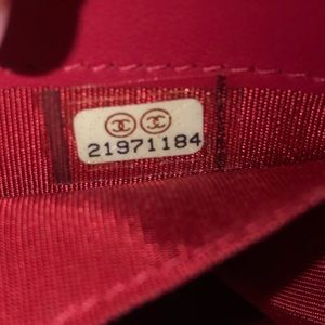 Chanel wallet serial number Clearance